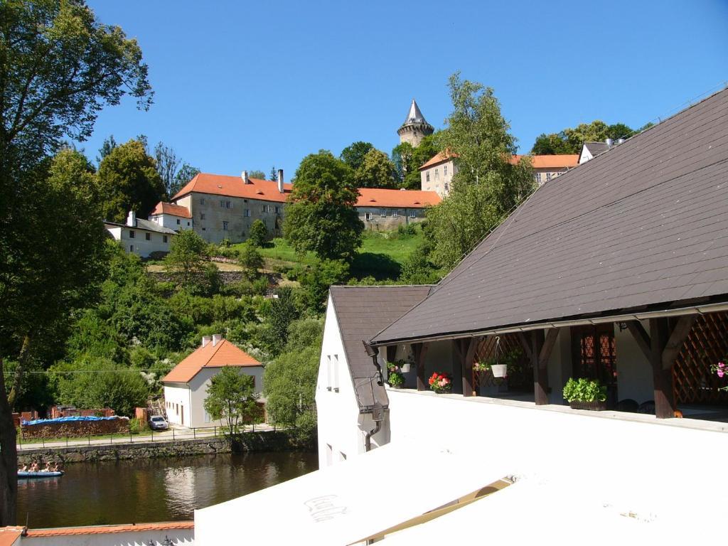 Hotel Ruze Rožmberk nad Vltavou Eksteriør bilde